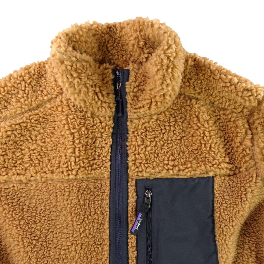 Patagonia Classic Retro-X Fleece Jacket Men XL Brown 23095 Full Zip Sherpa - Picture 2 of 10